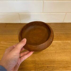 Hand Carved Wooden Bowl Catch All